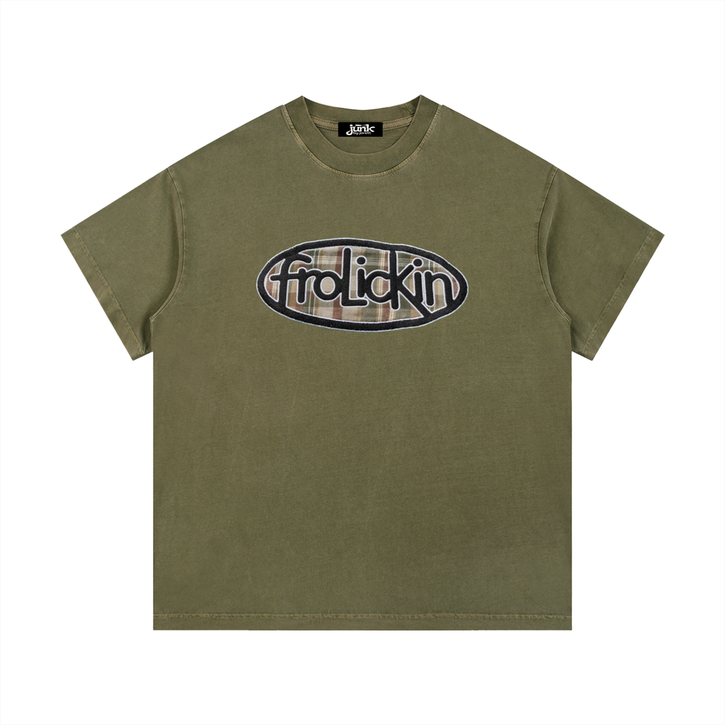 BUTTER BITE feaux embroider tee