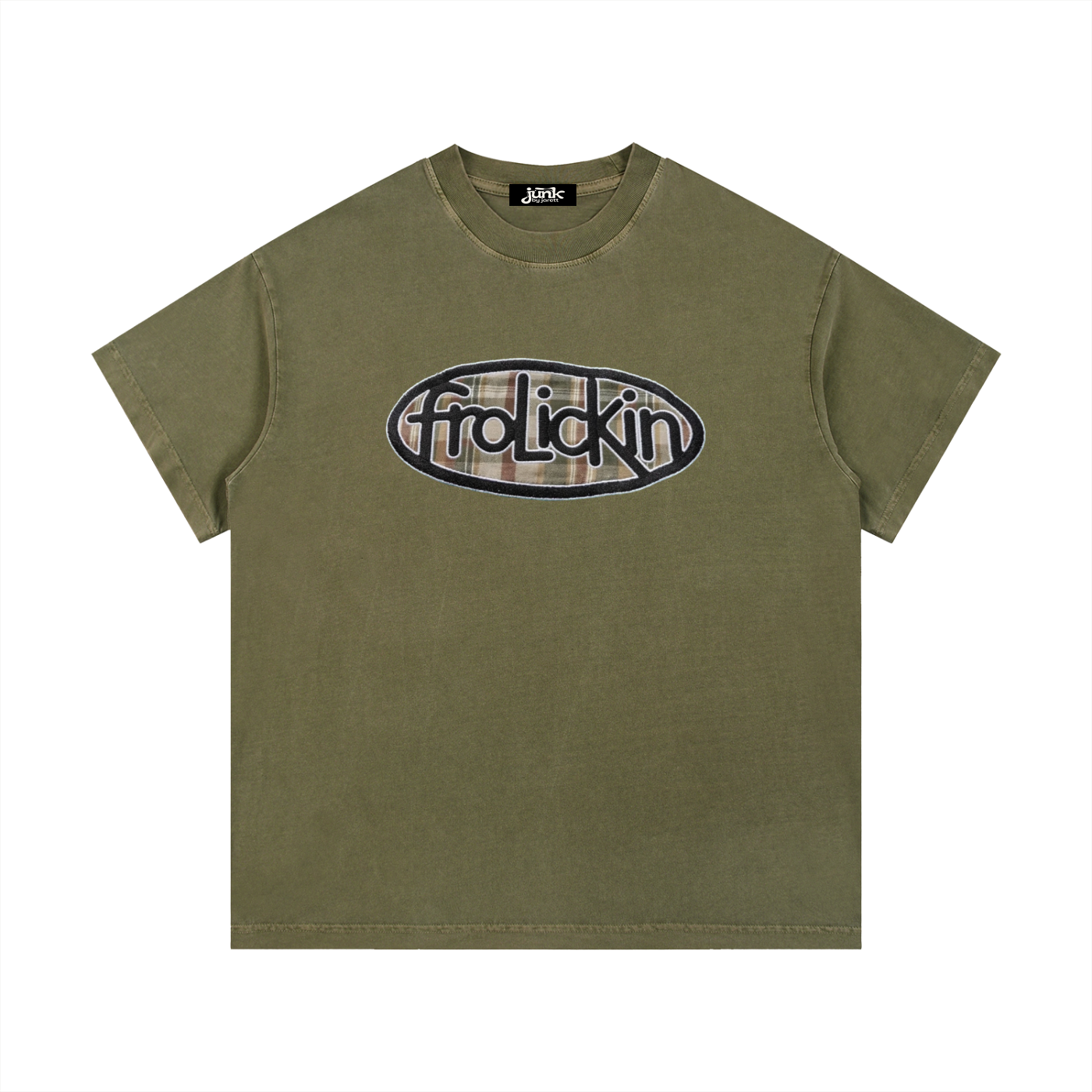 BUTTER BITE feaux embroider tee