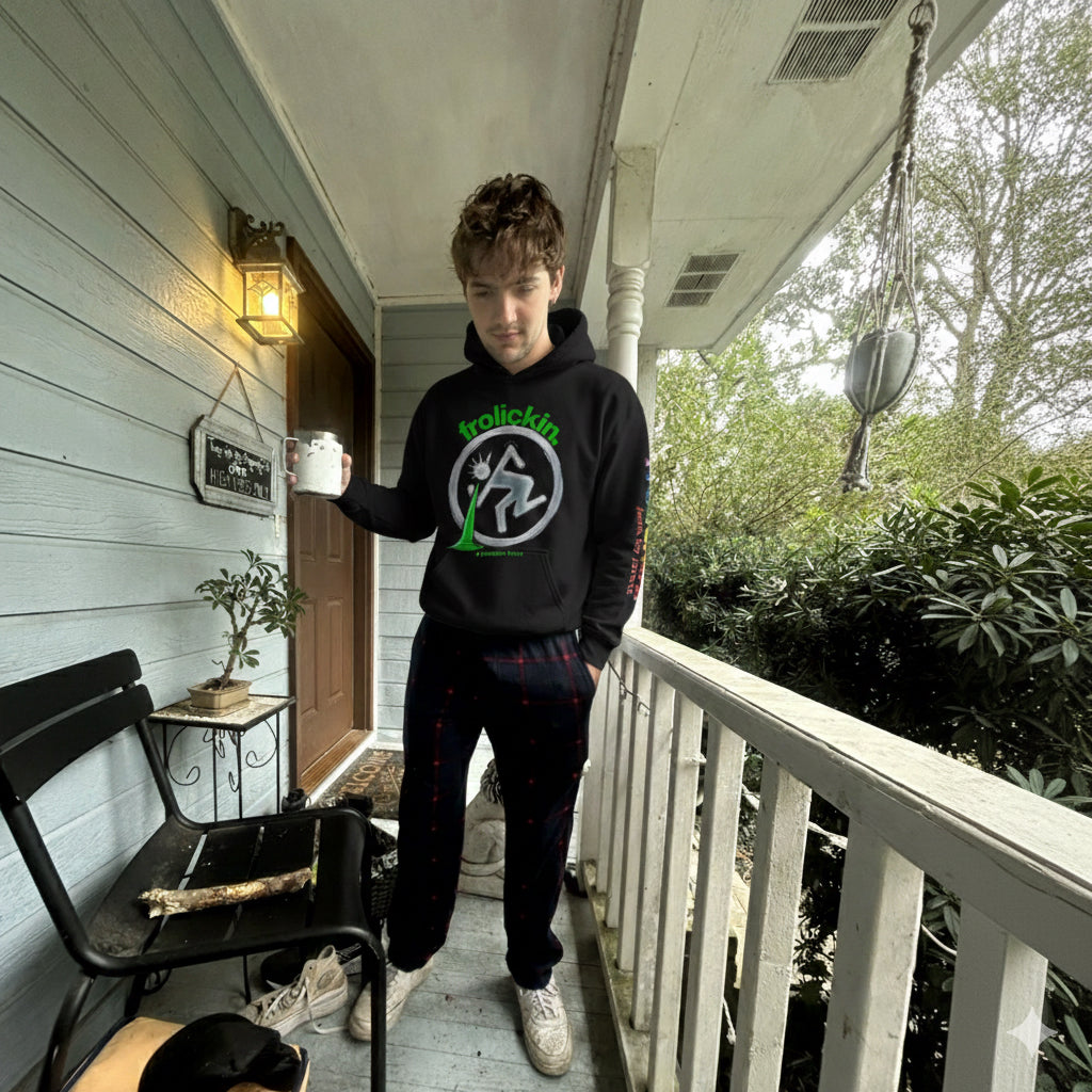 A POSITIVE FORCE — Fleeced Boxy Hoodie