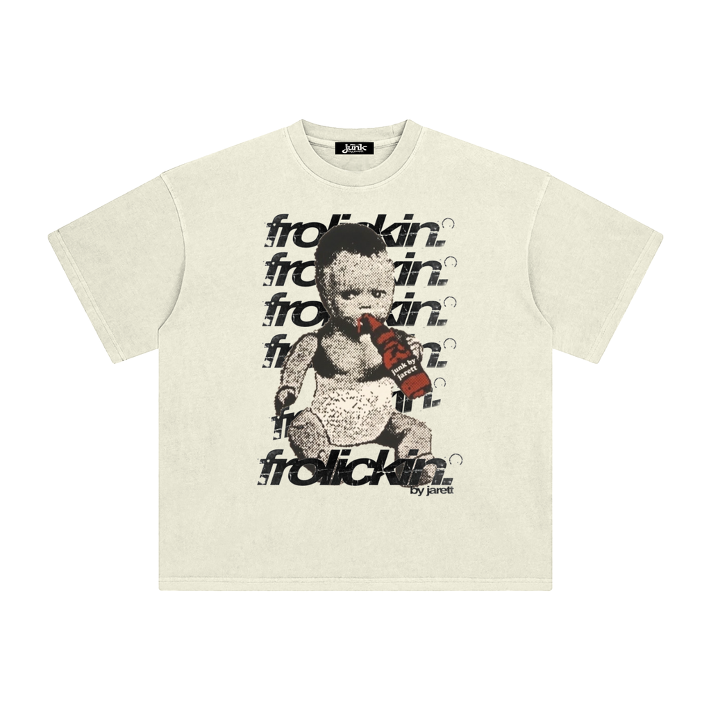 BABE enzyme washed tee