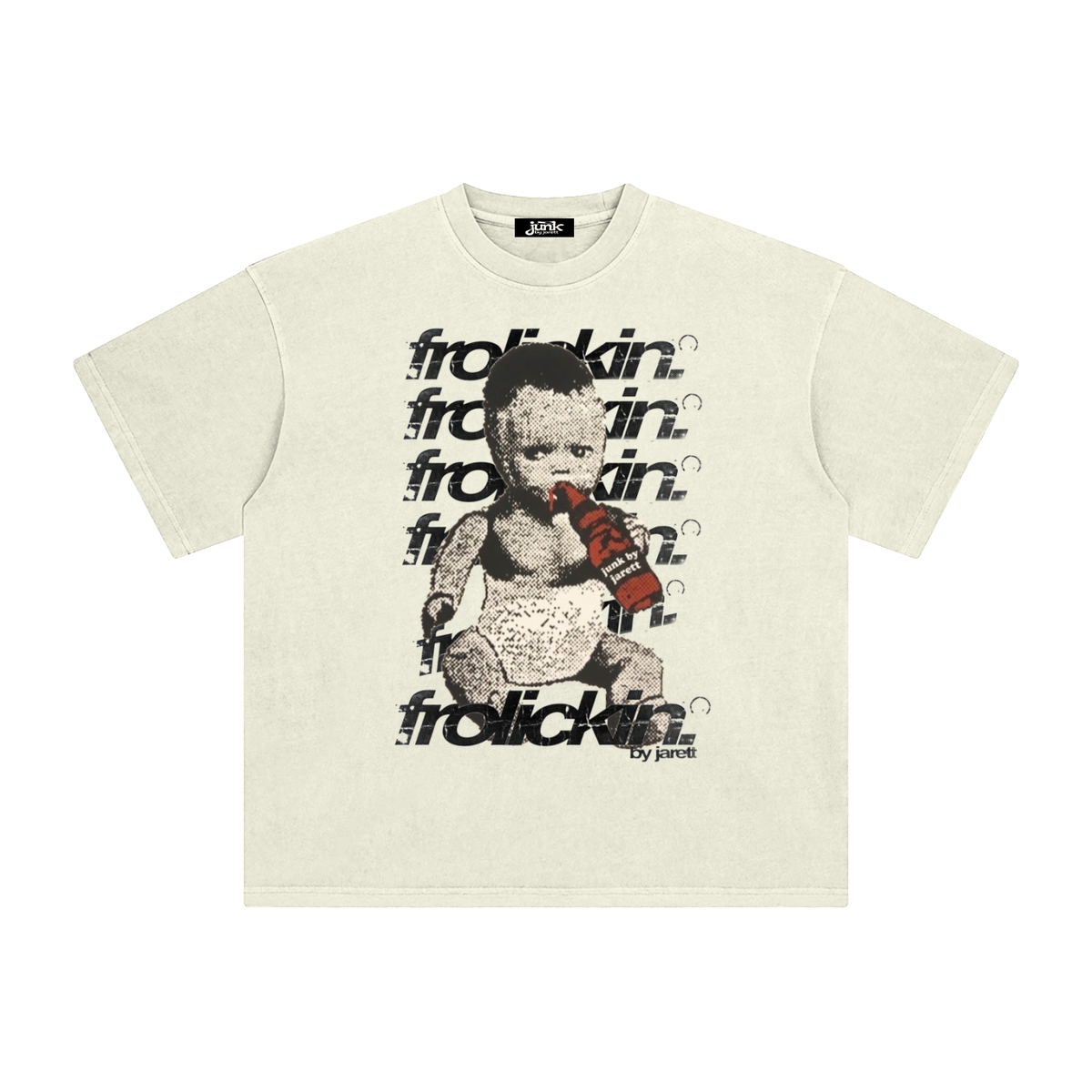 BABE enzyme washed tee