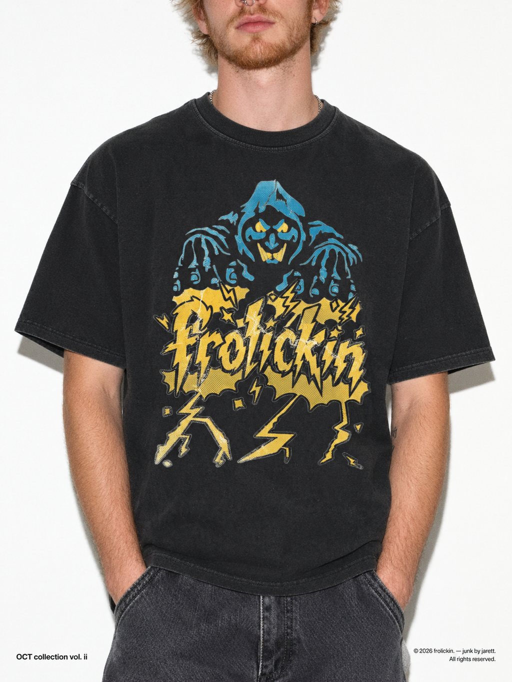 LIGHTMAN enzyme washed tee