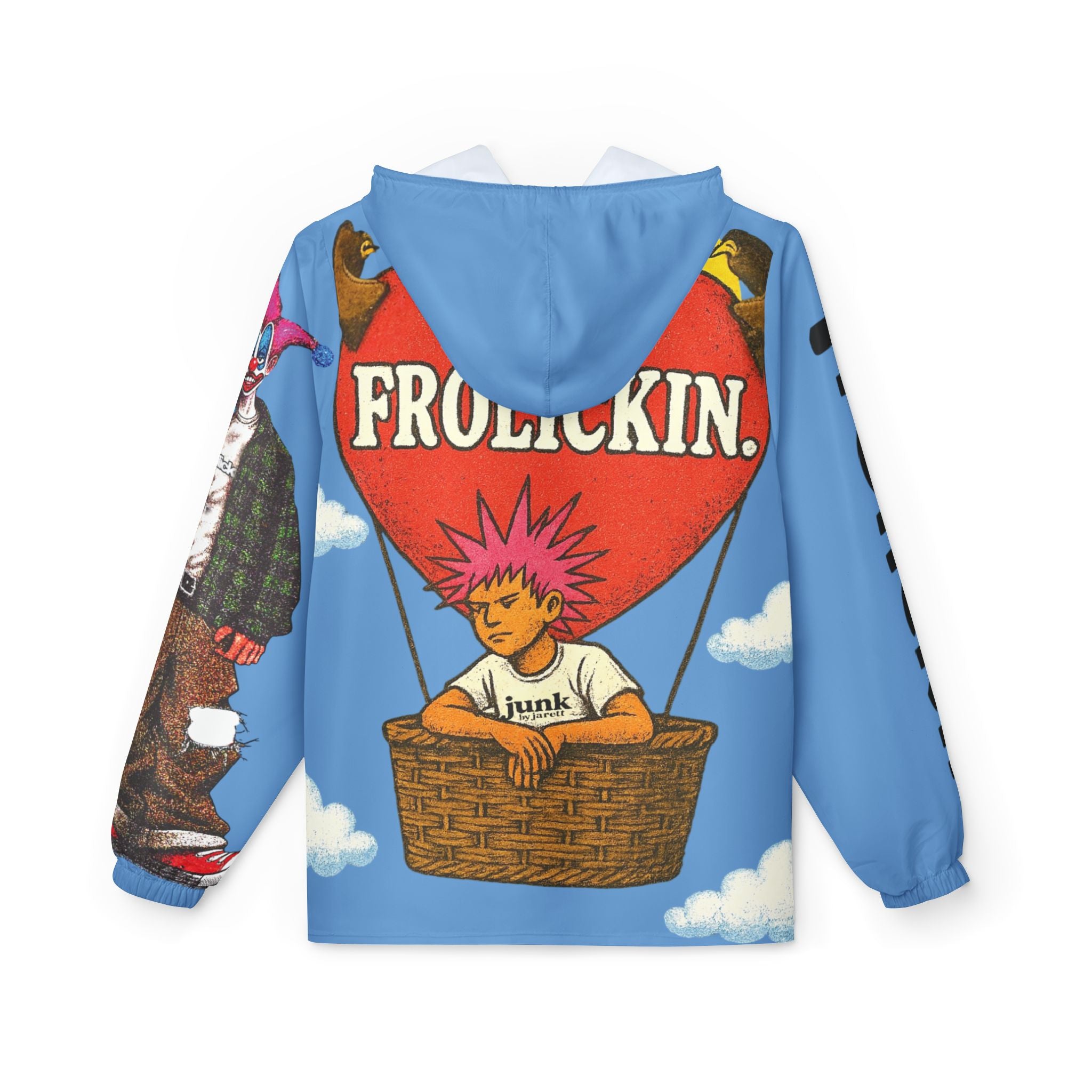 a.) frolickin. season 9 adventure windbreaker