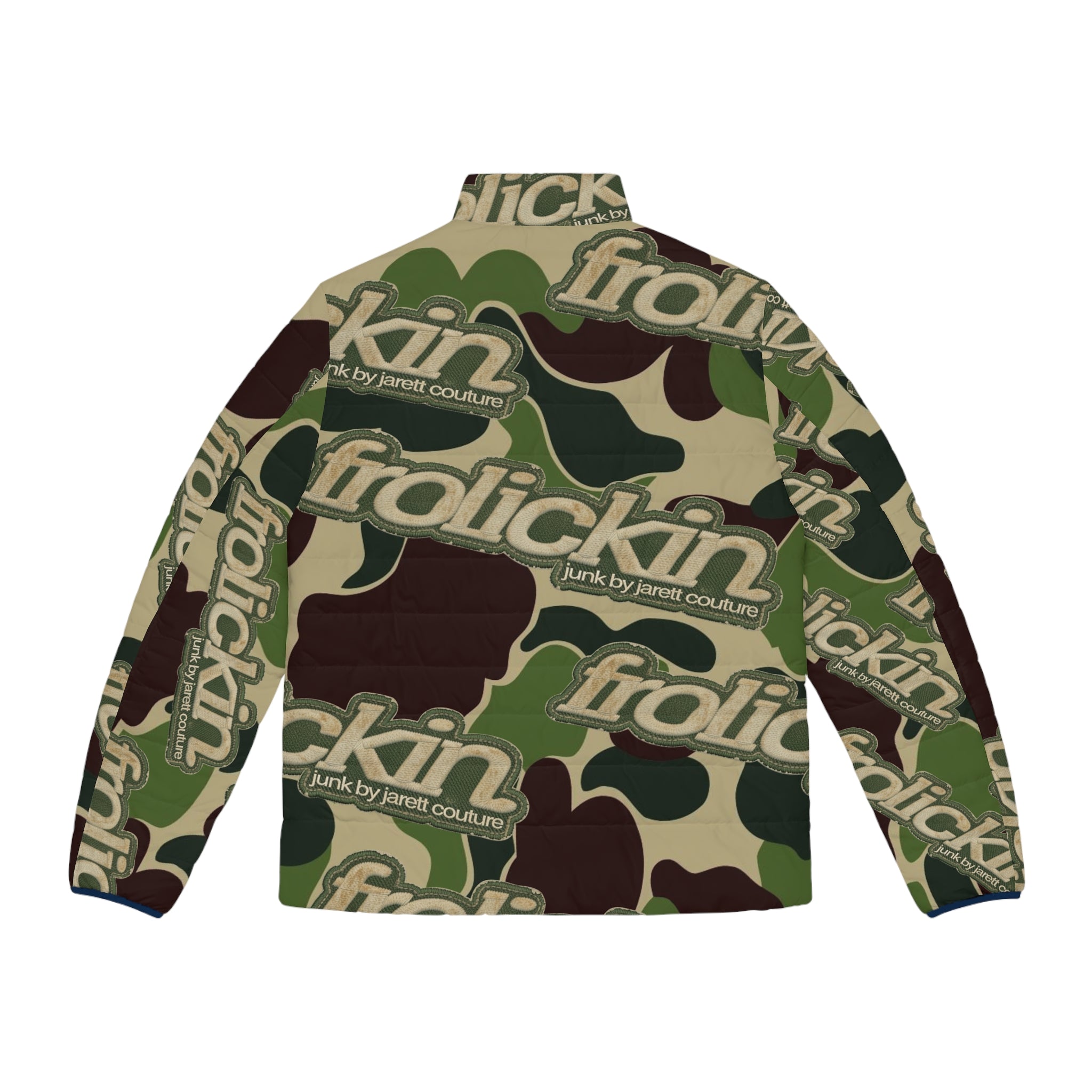 Camo Puffer Jacket