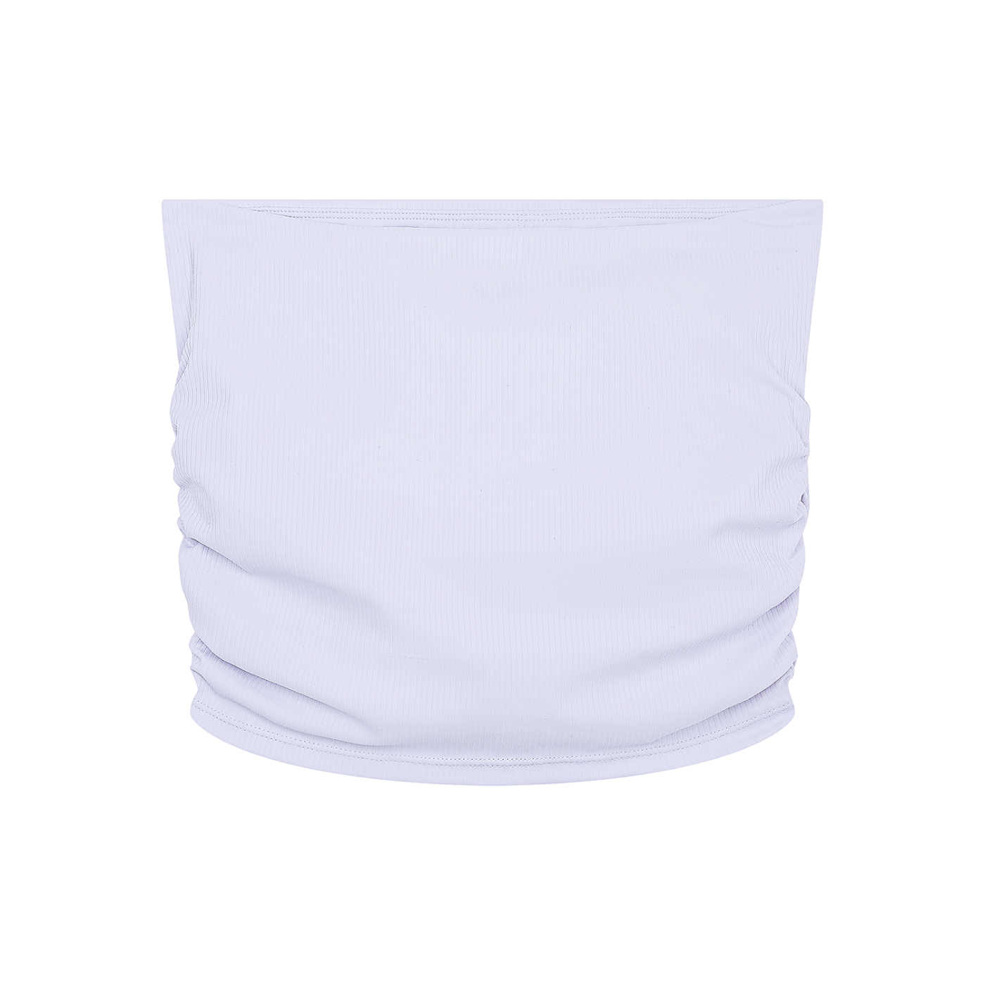 ruched tubed cropped yoga