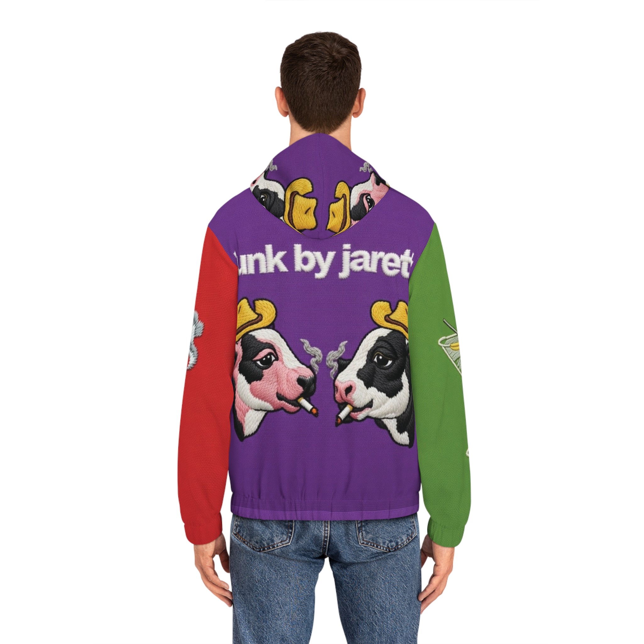 billy & lilly color blocked zip up