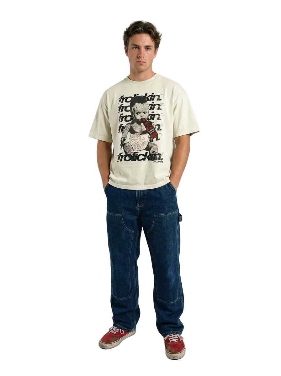 BABE enzyme washed tee