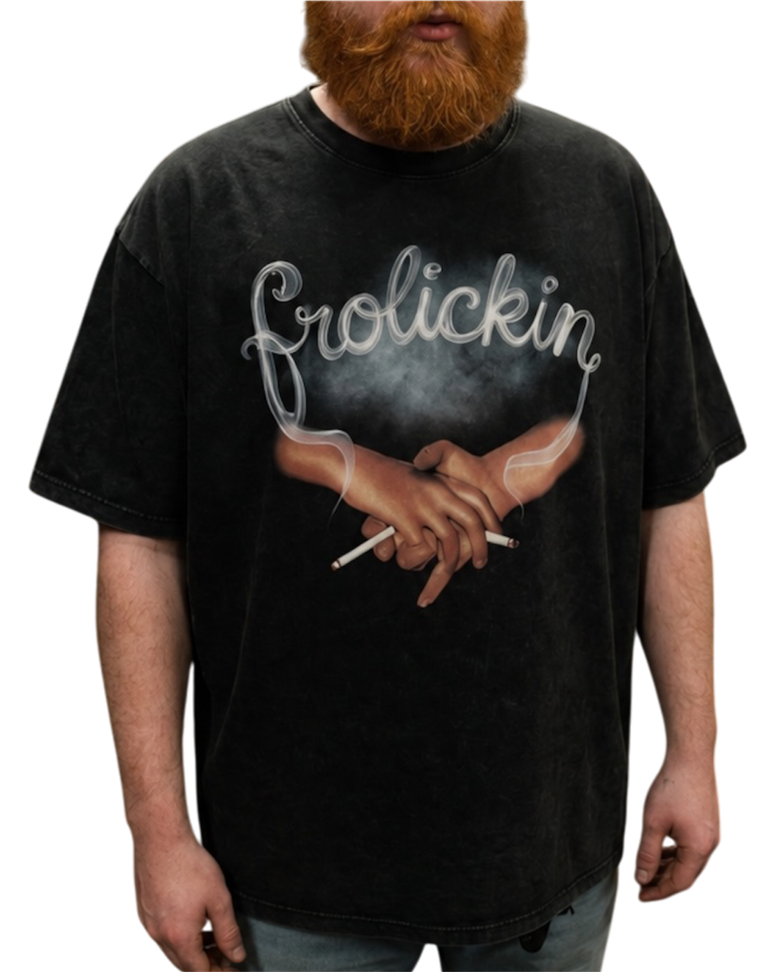 CAN I GETTA SMOKE vintage wash tee