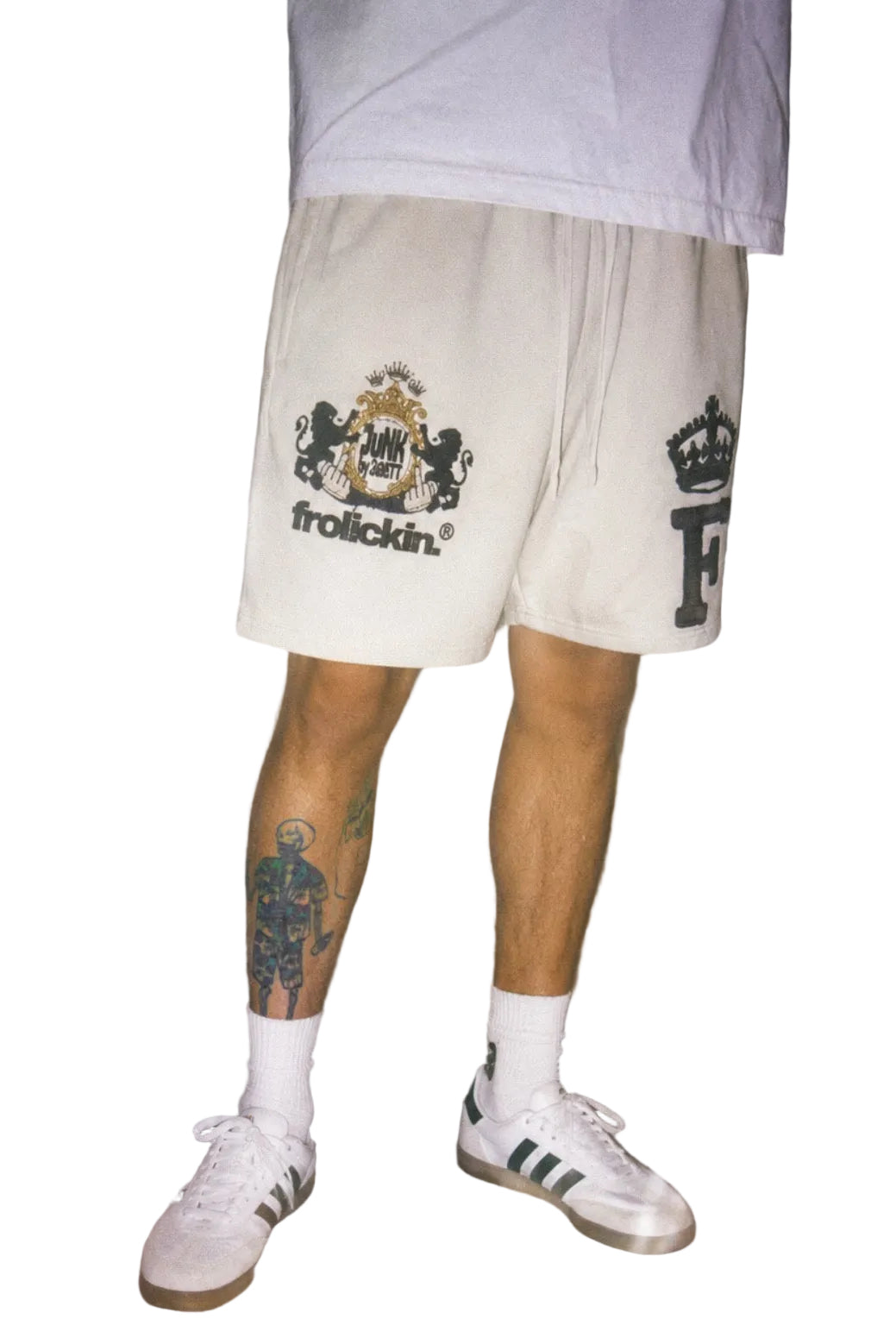 Unisex Vintage Wash Cotton Shorts
