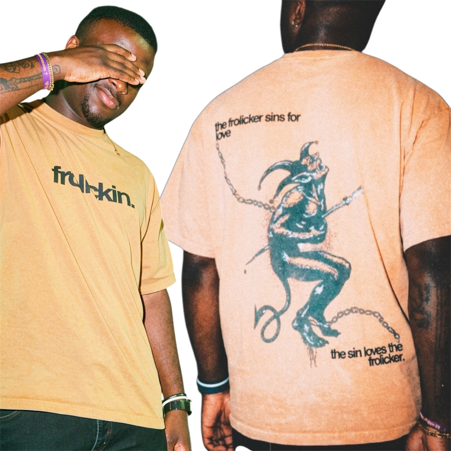 SINNER 4 DINNER tee