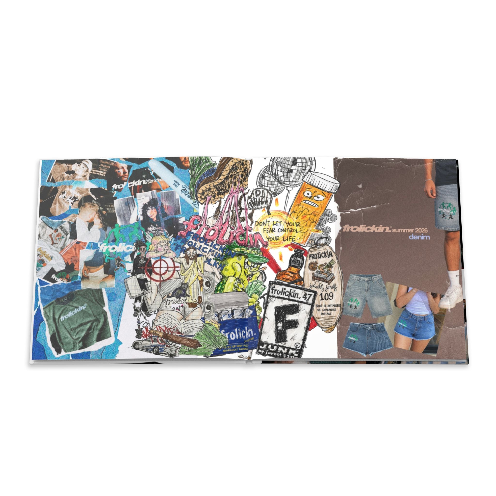 frolickin. summer 2026 fuckt up flipbook vol. i