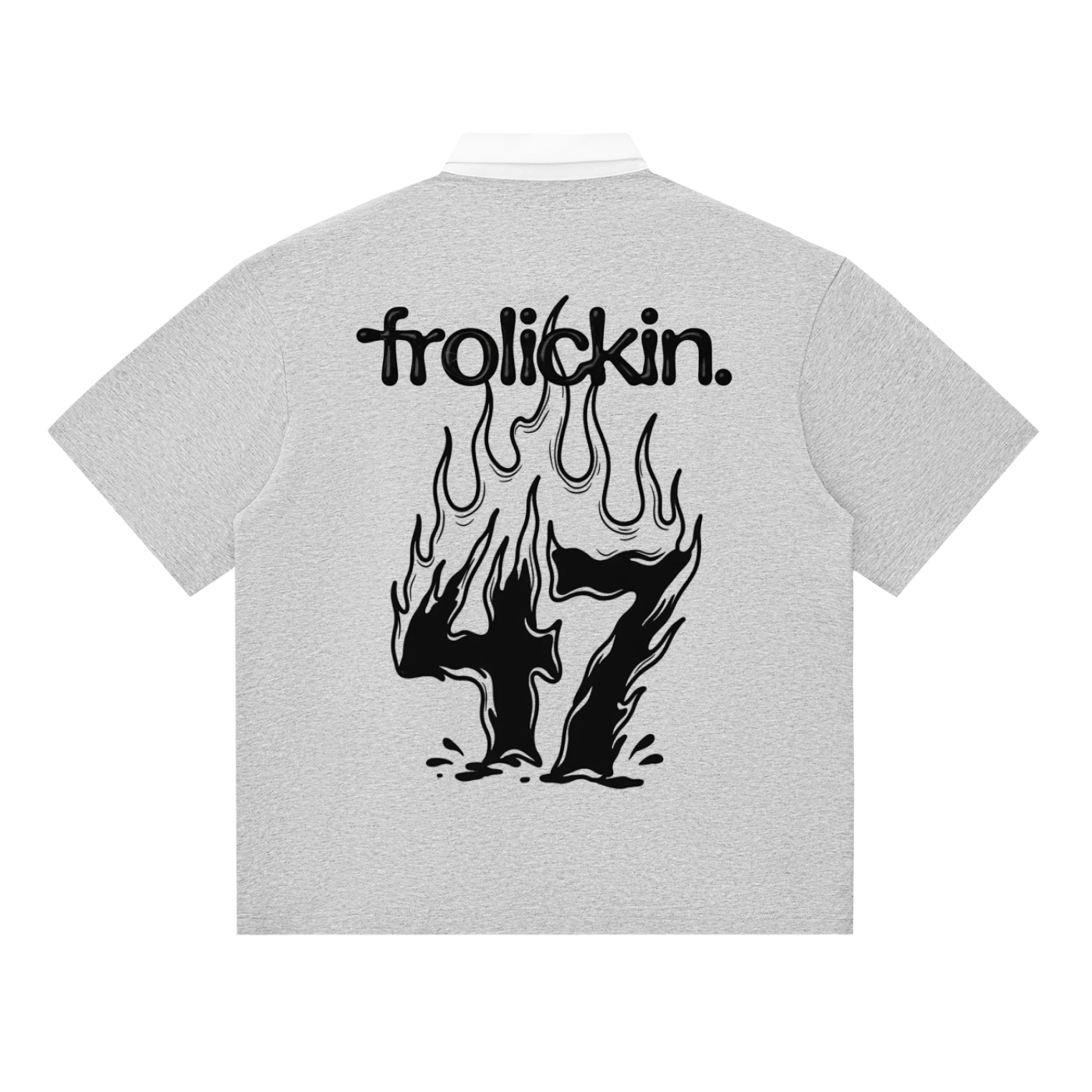 4th quarter rugby Essential Contrast Polo Shirt