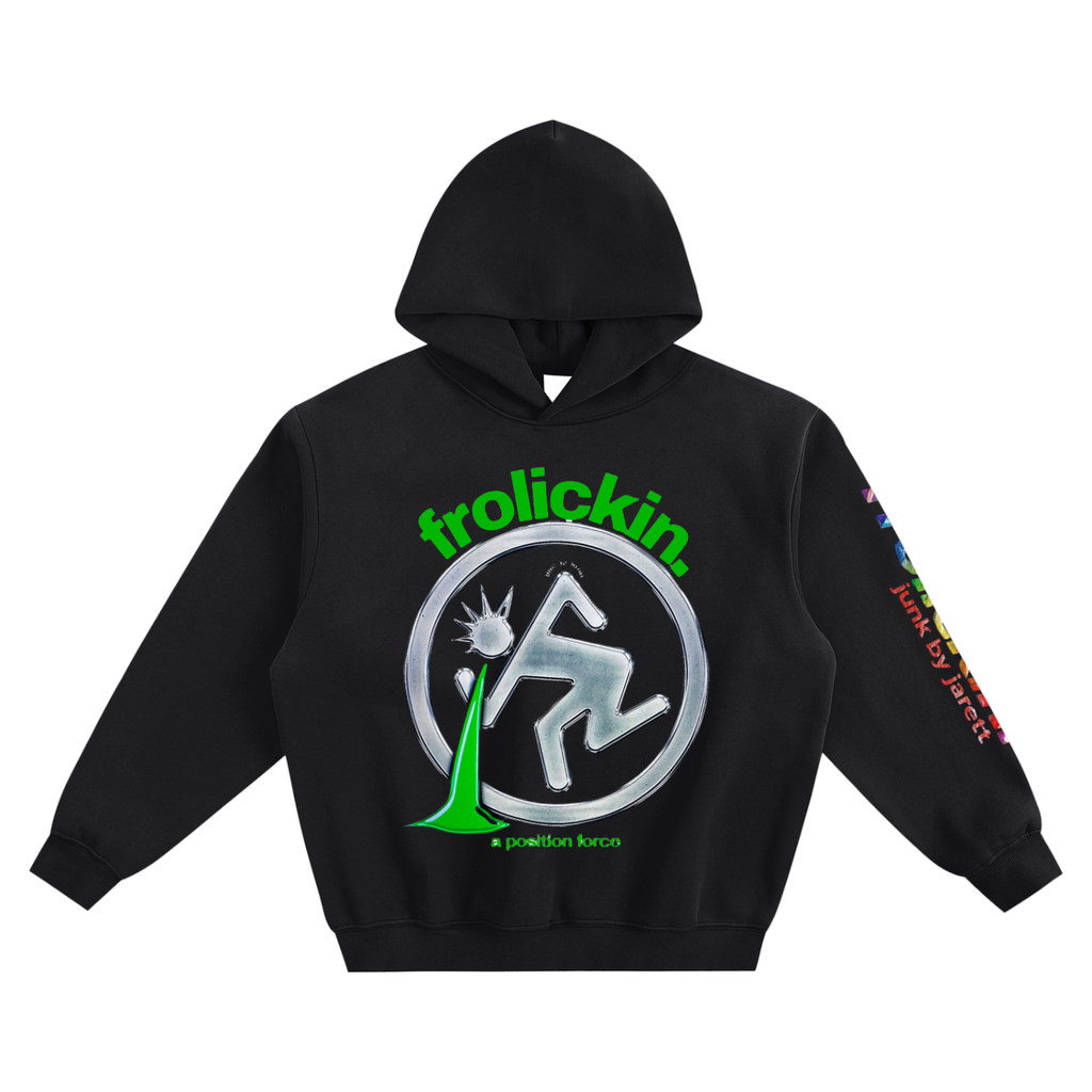 A POSITIVE FORCE — Fleeced Boxy Hoodie