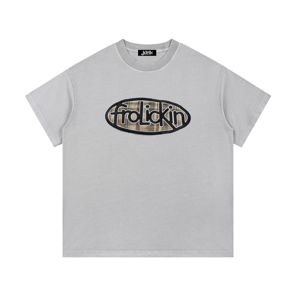 BUTTER BITE feaux embroider tee