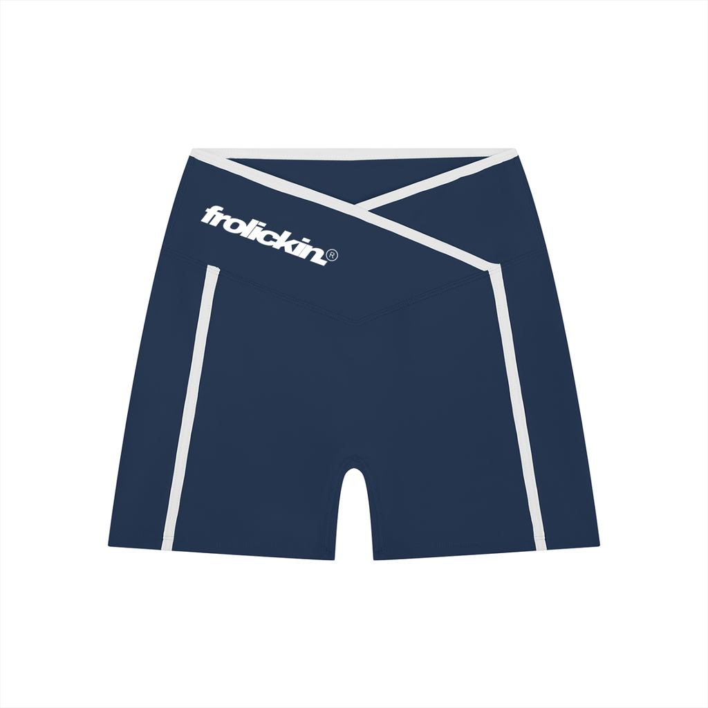 high rise yoga shorts