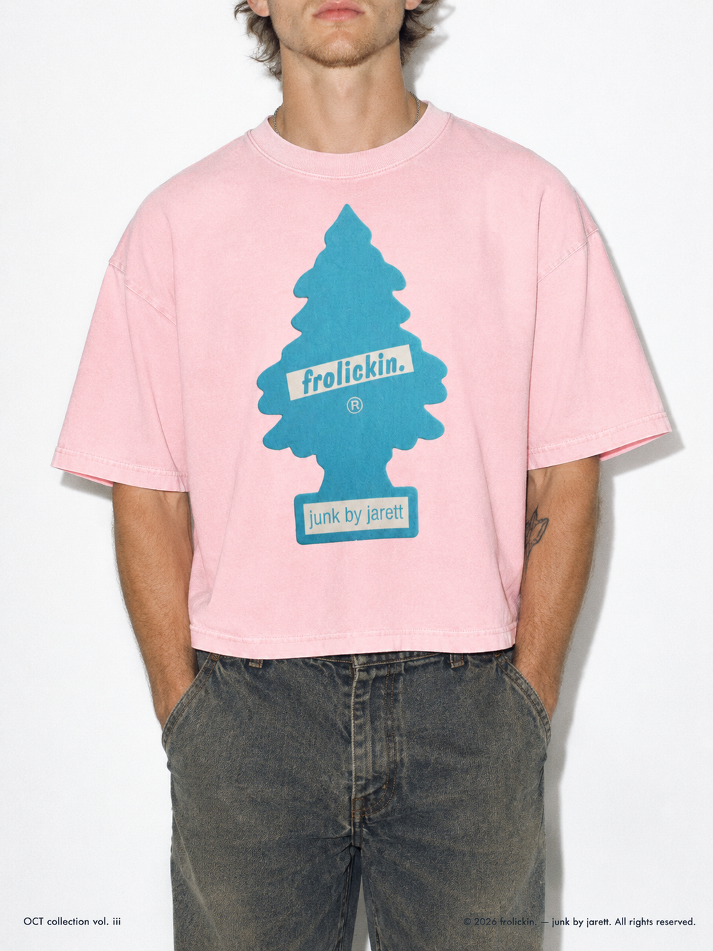 LIL TREE Vintage Wash Boxy T-Shirt