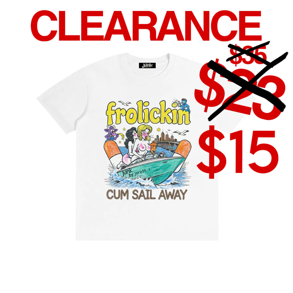CUM SAIL AWAY tee