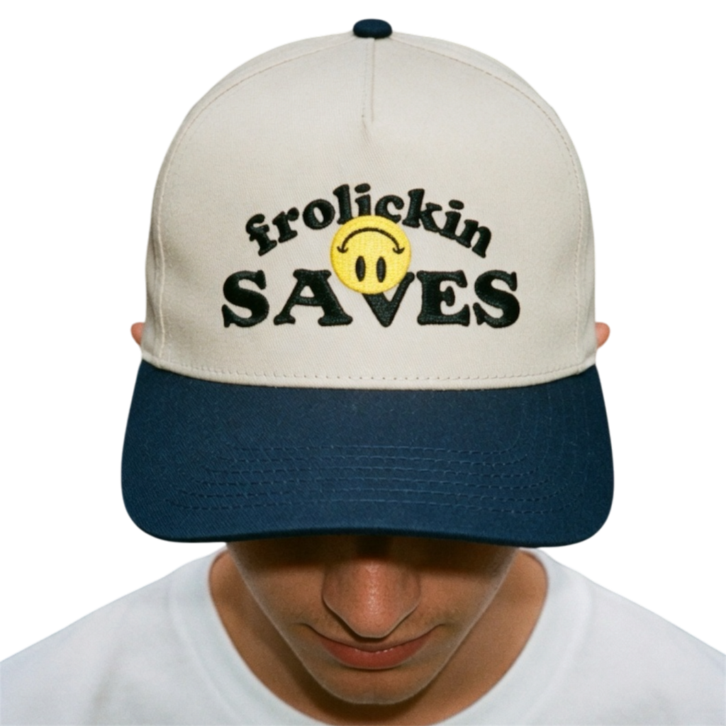 frolickin. saves cap