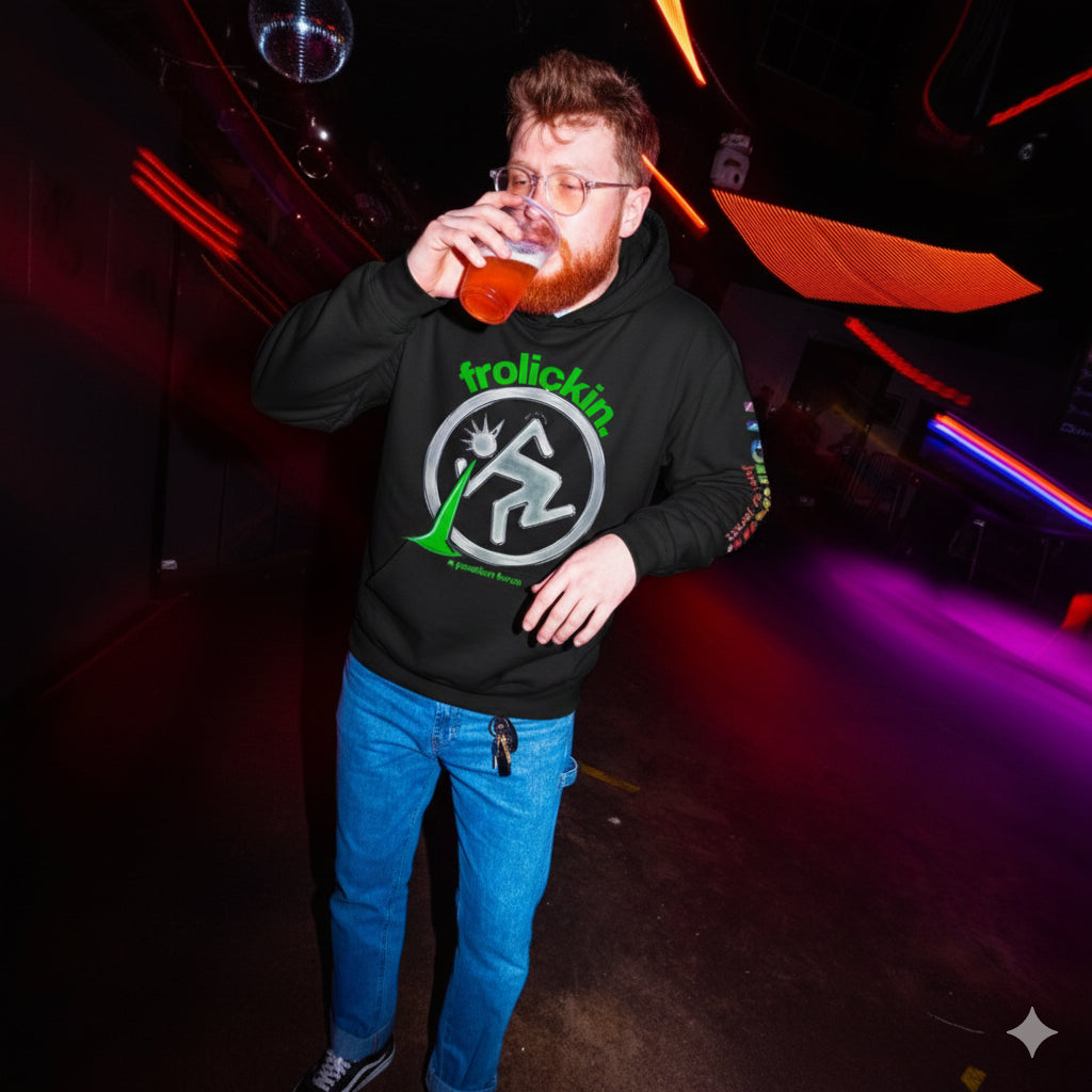 A POSITIVE FORCE — Fleeced Boxy Hoodie