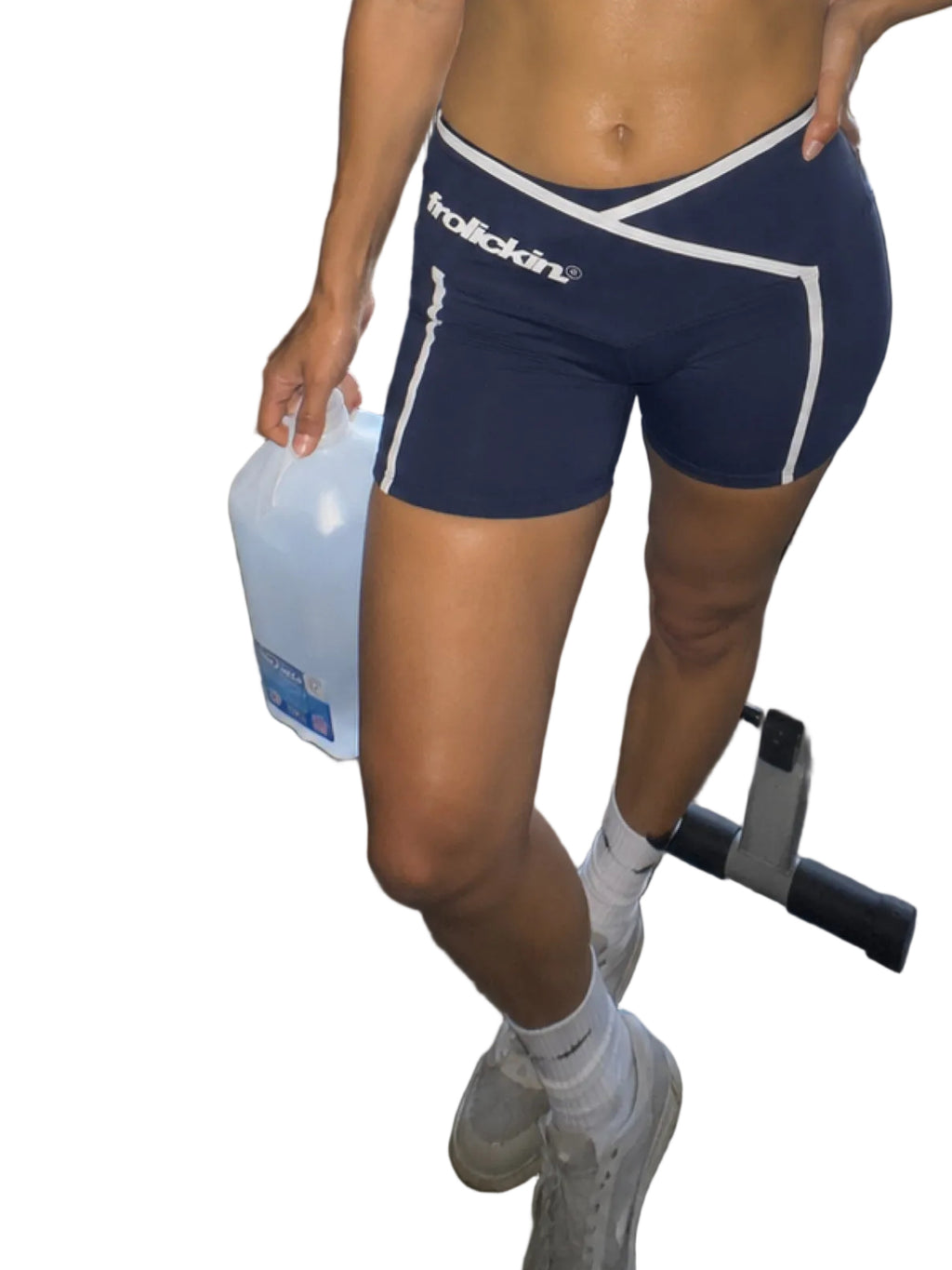 high rise yoga shorts