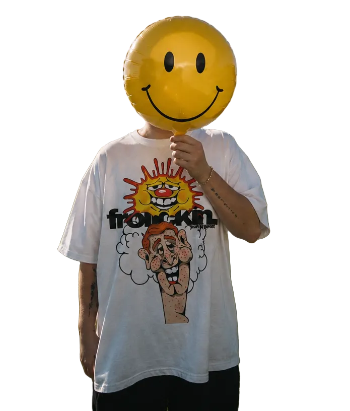 GINGY JIT AIN’T TAKIN NO SH*T — Loose Drop Shoulder Tee