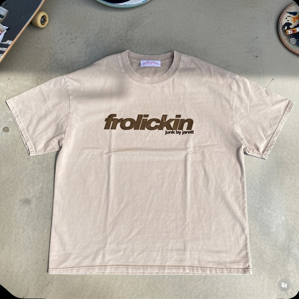 fart logo vintage washed tee