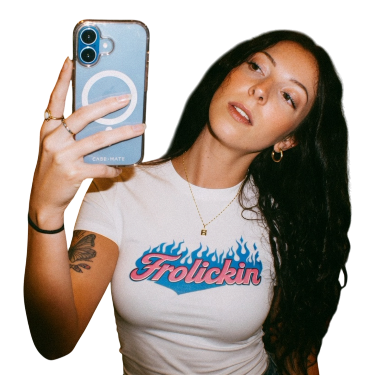 BLAZE slim fit crewneck tee