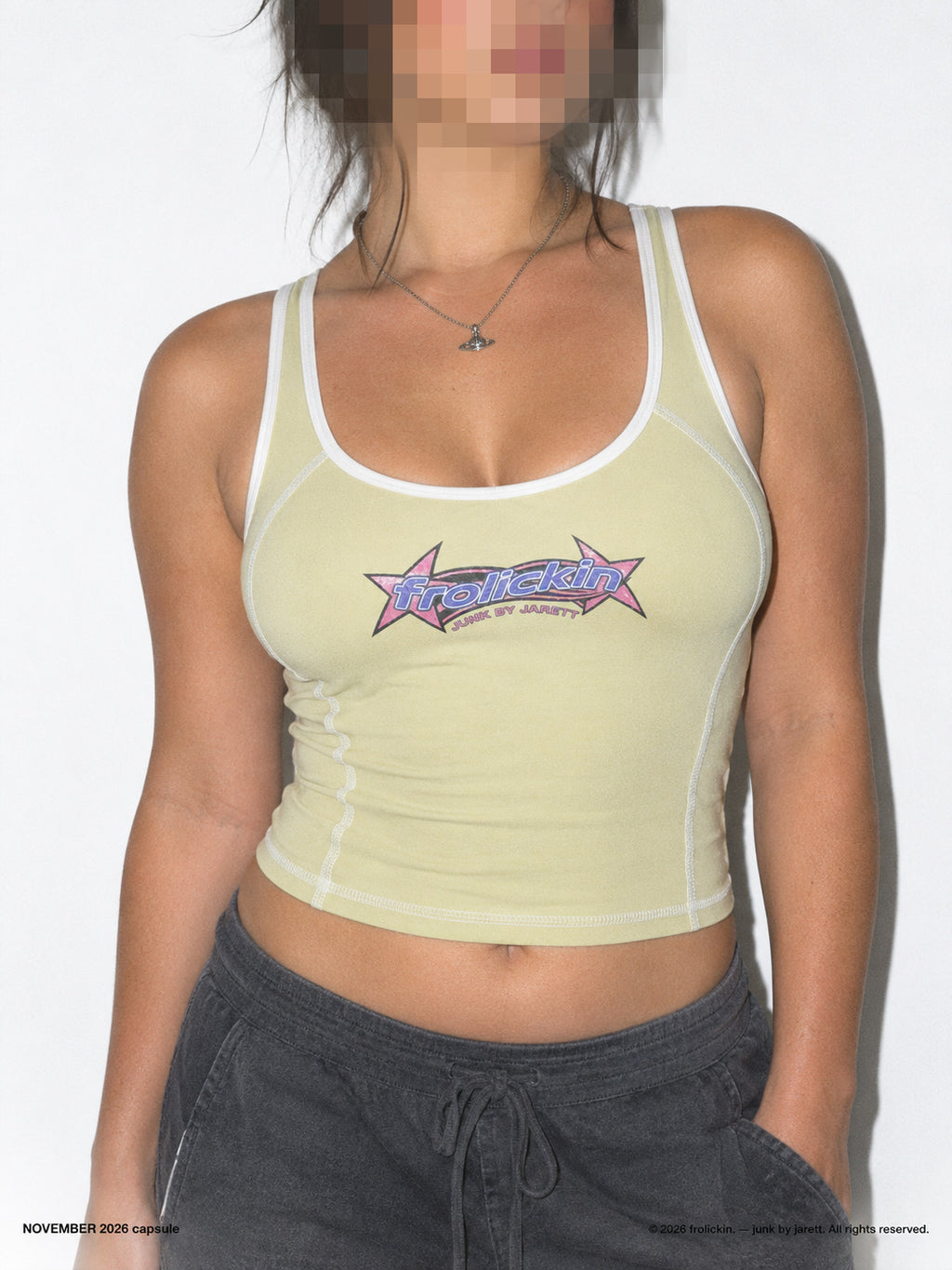 Women's Color Block Yoga Tank Top