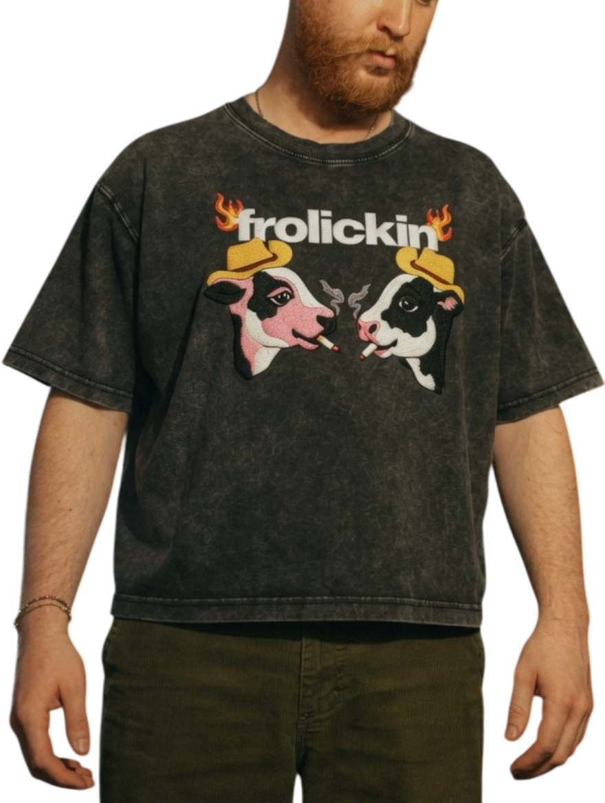 COW TIPPIN dropshouldered boxy tee
