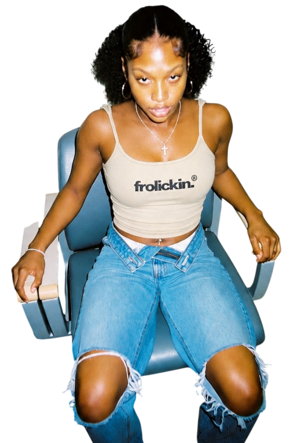 slim fit raceback tank