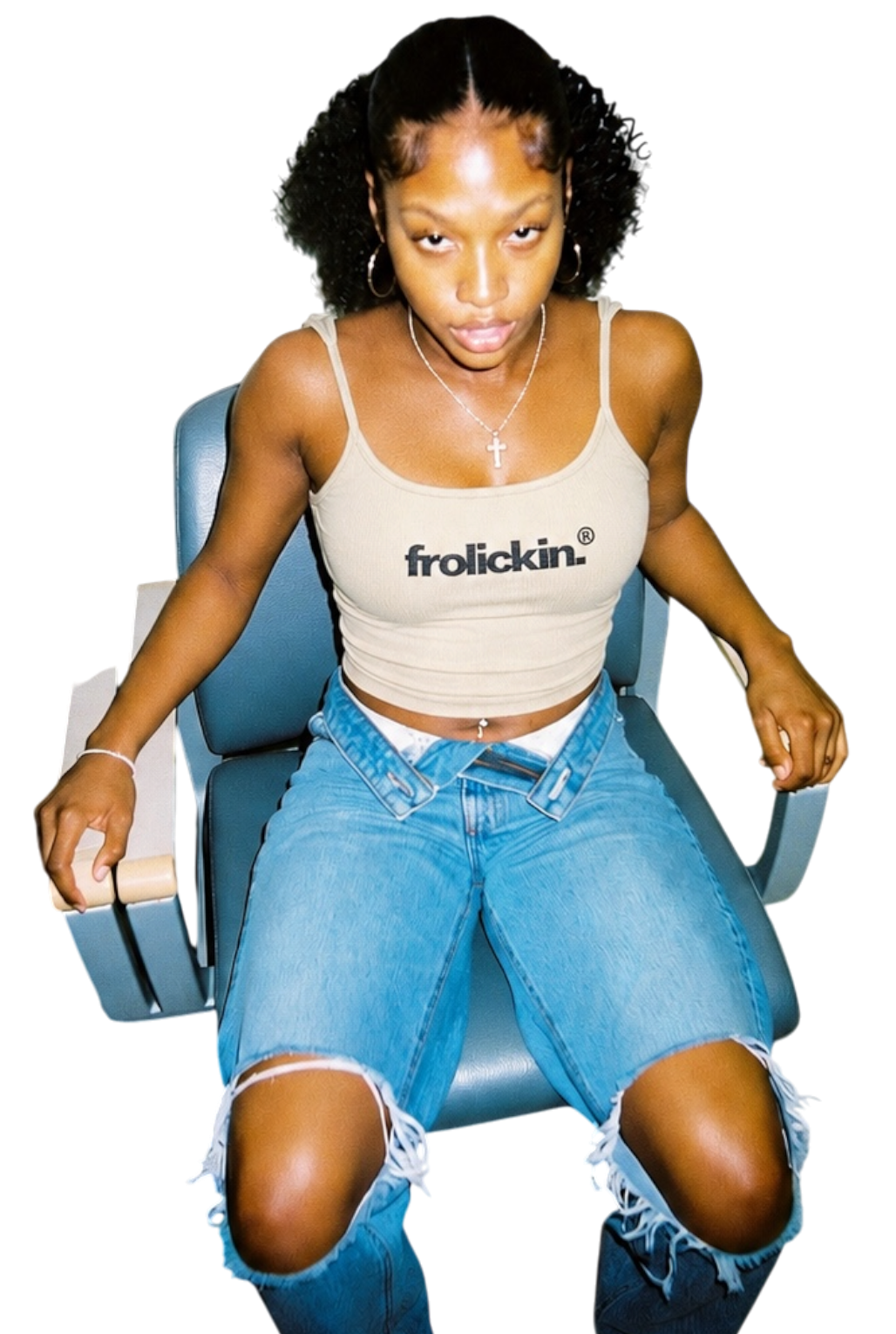 slim fit raceback tank