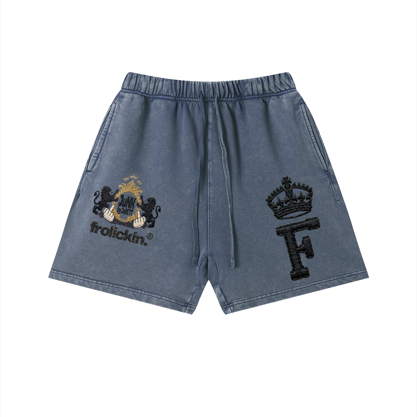 Unisex Vintage Wash Cotton Shorts