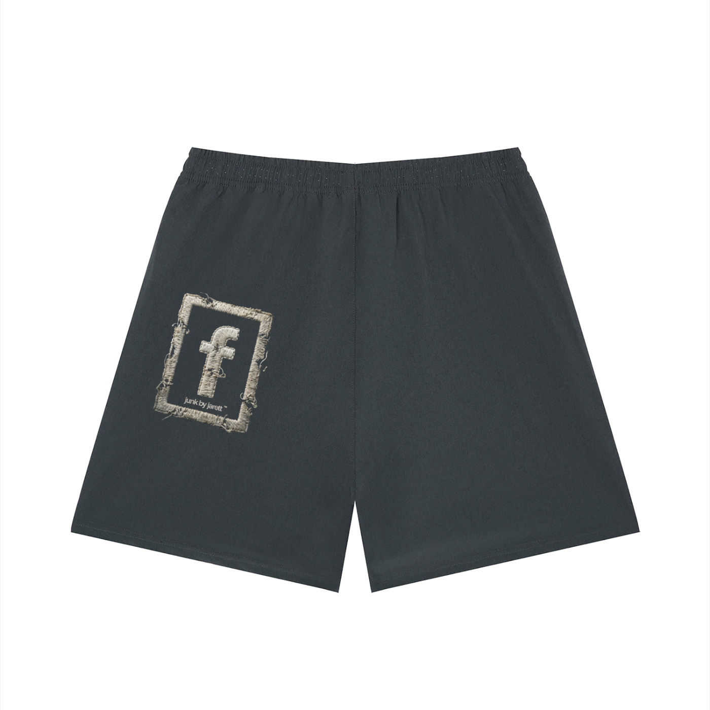 loose fit elastic shorts