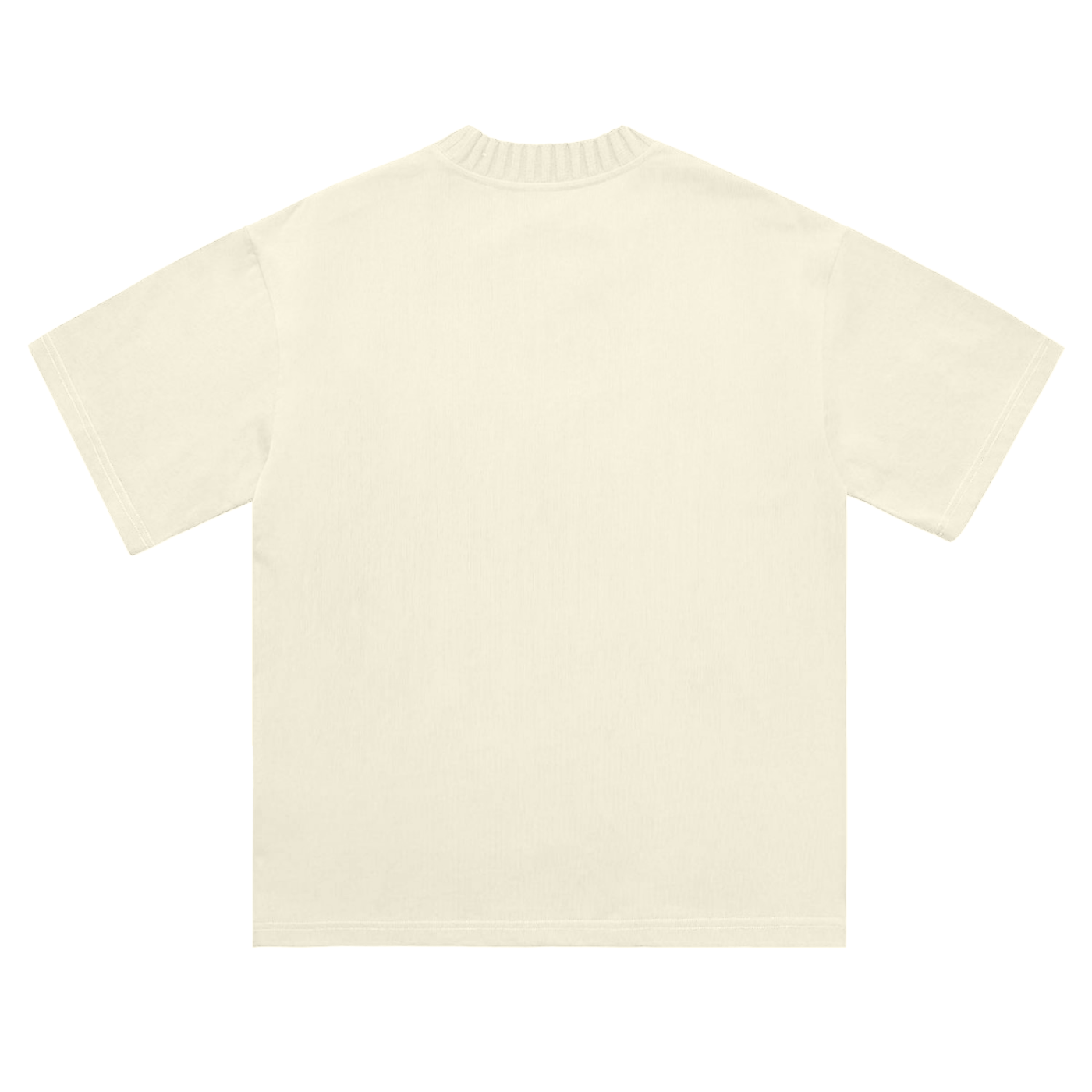 denim’d logo knitted round neck tee