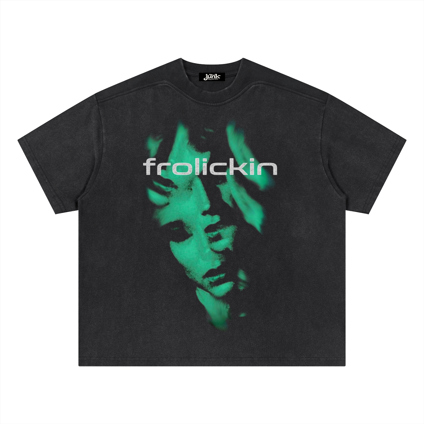 verde lady boxy tee