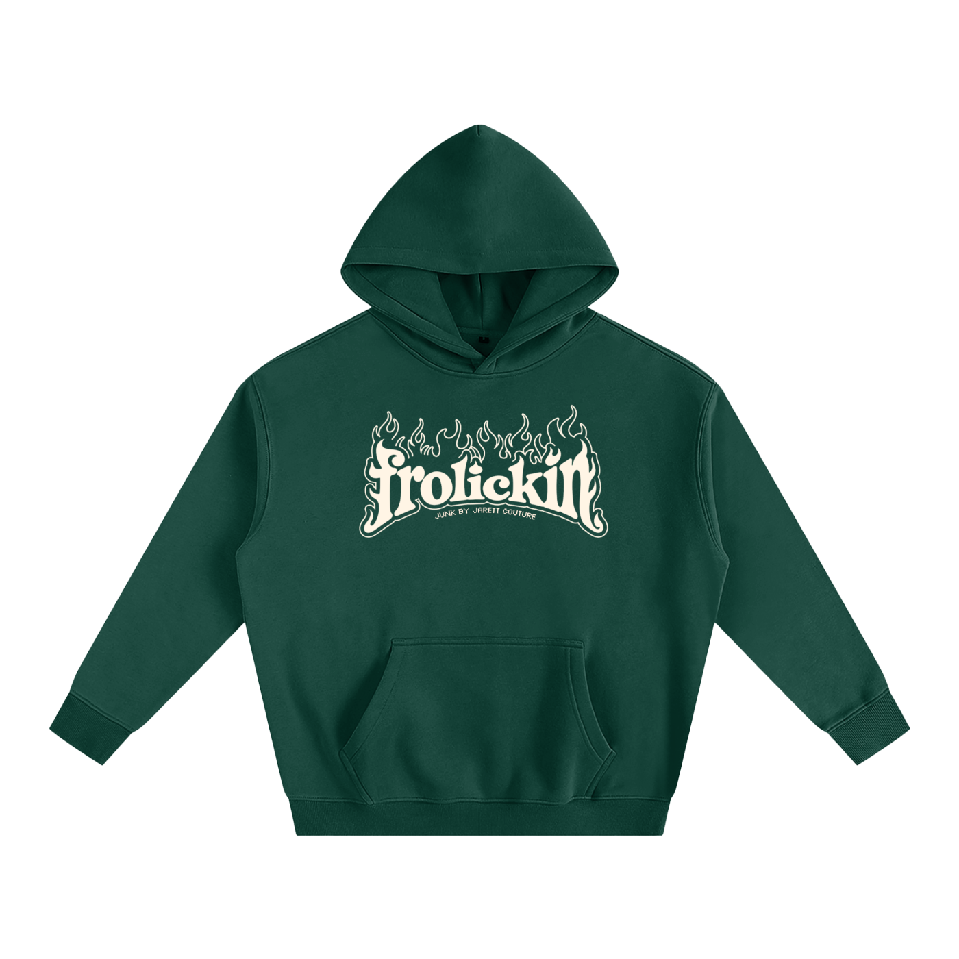 KNOCKT THRASH — Oversize Fleeced Hoodie