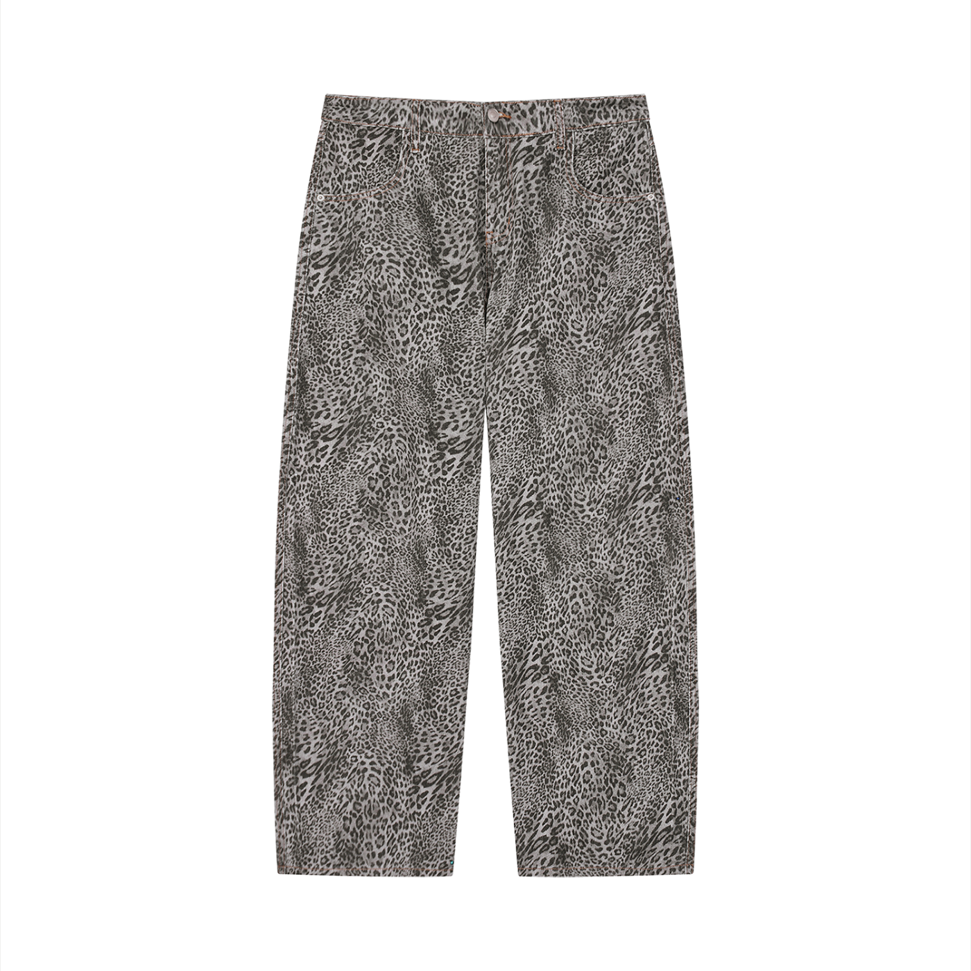 leopard printed wide leggers