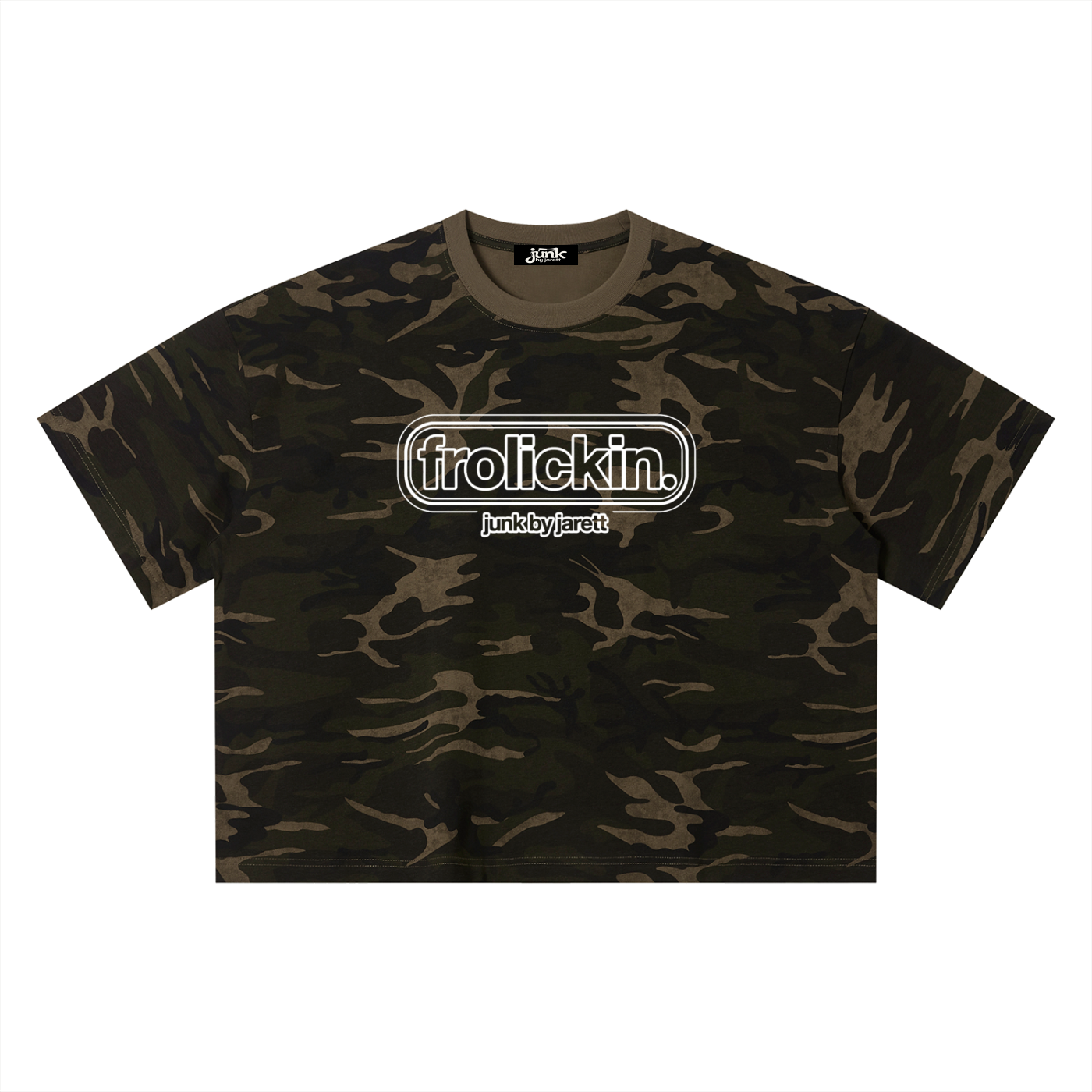 Unisex Camo Boxy T-Shirt