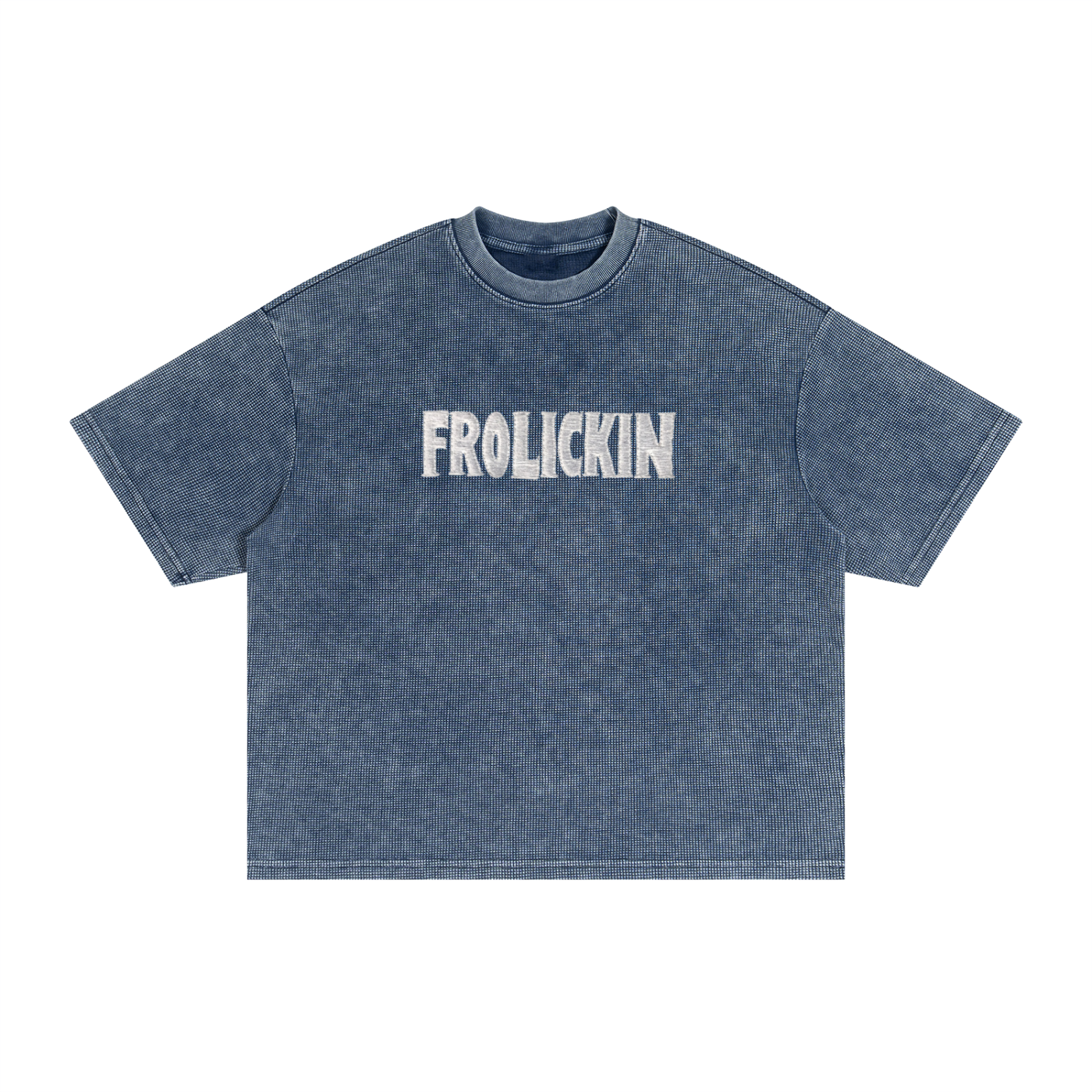 i ran 2 cambodia vol. ii WAFFLE KNIT TEXTURED tee