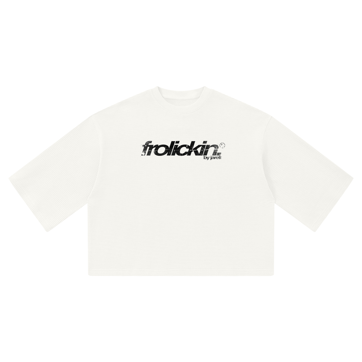 DRAGON boxy waffle tee