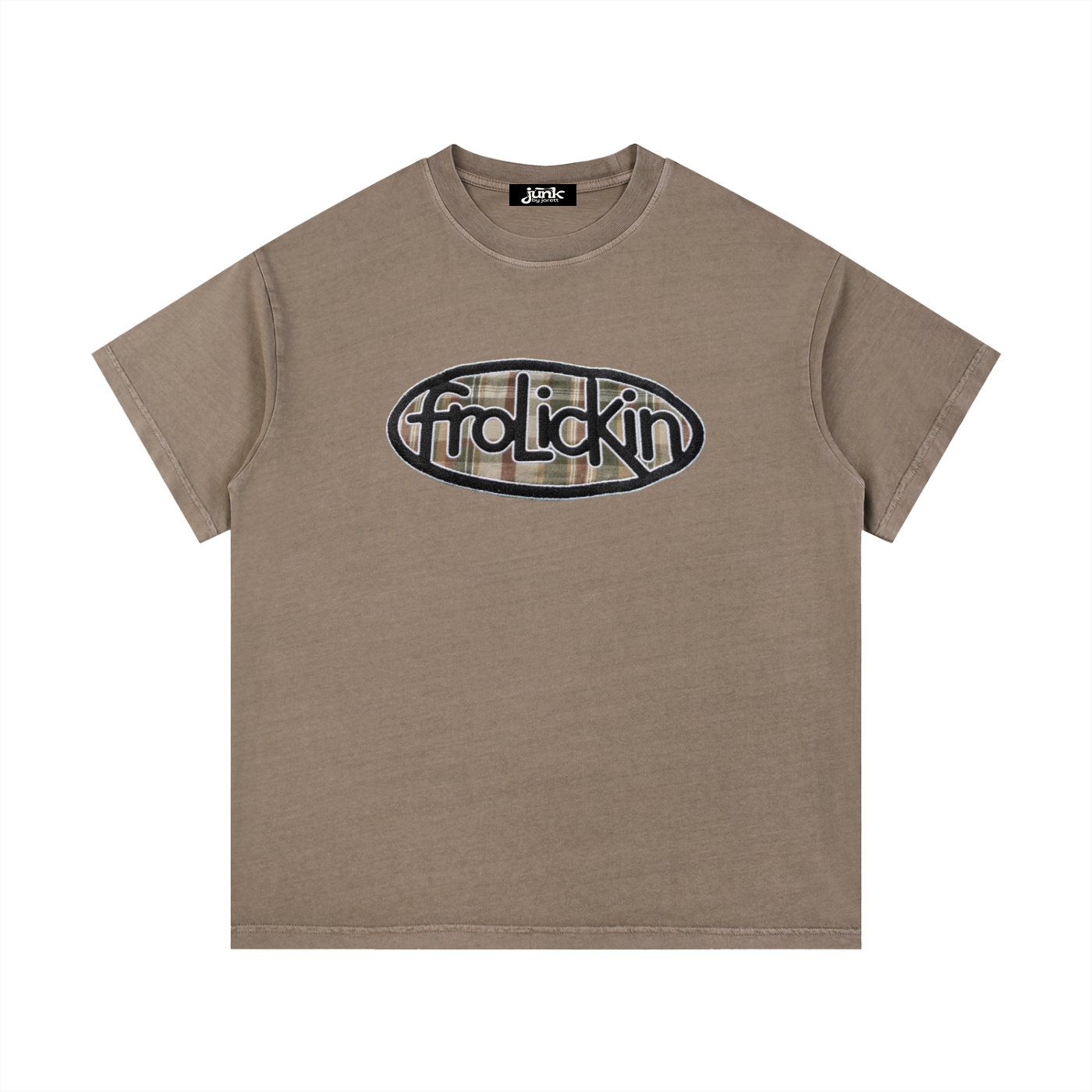 BUTTER BITE feaux embroider tee