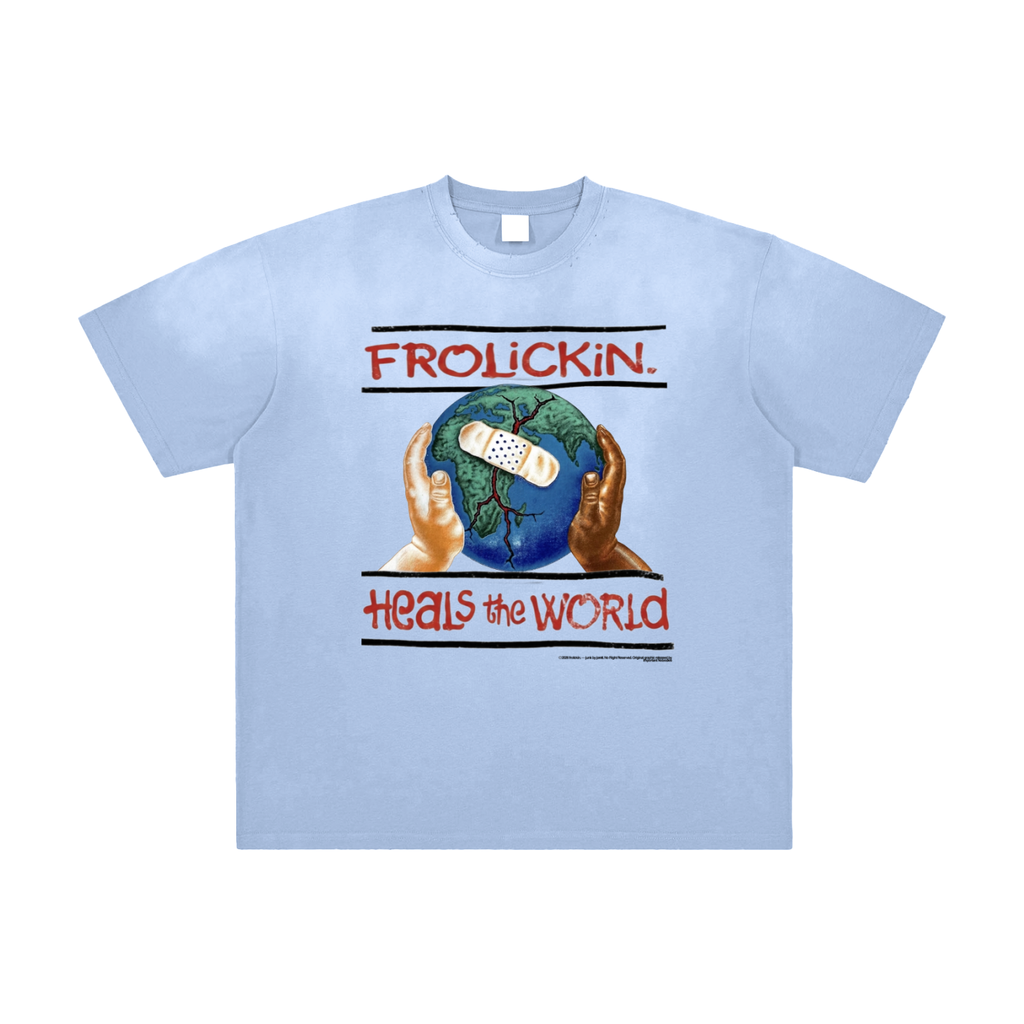 frolickin. heals tee