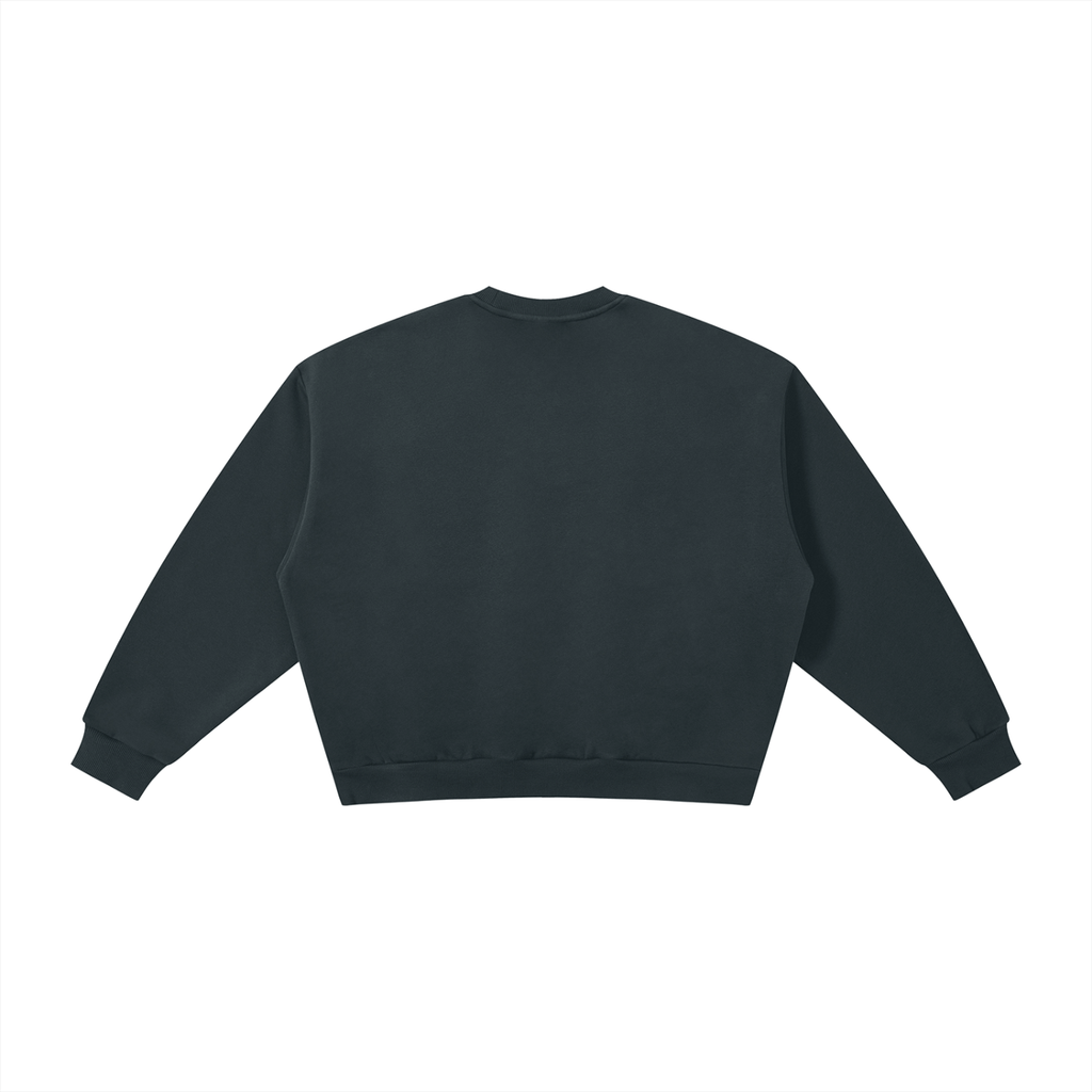 Boxy Fleece Crewneck Sweatshirt