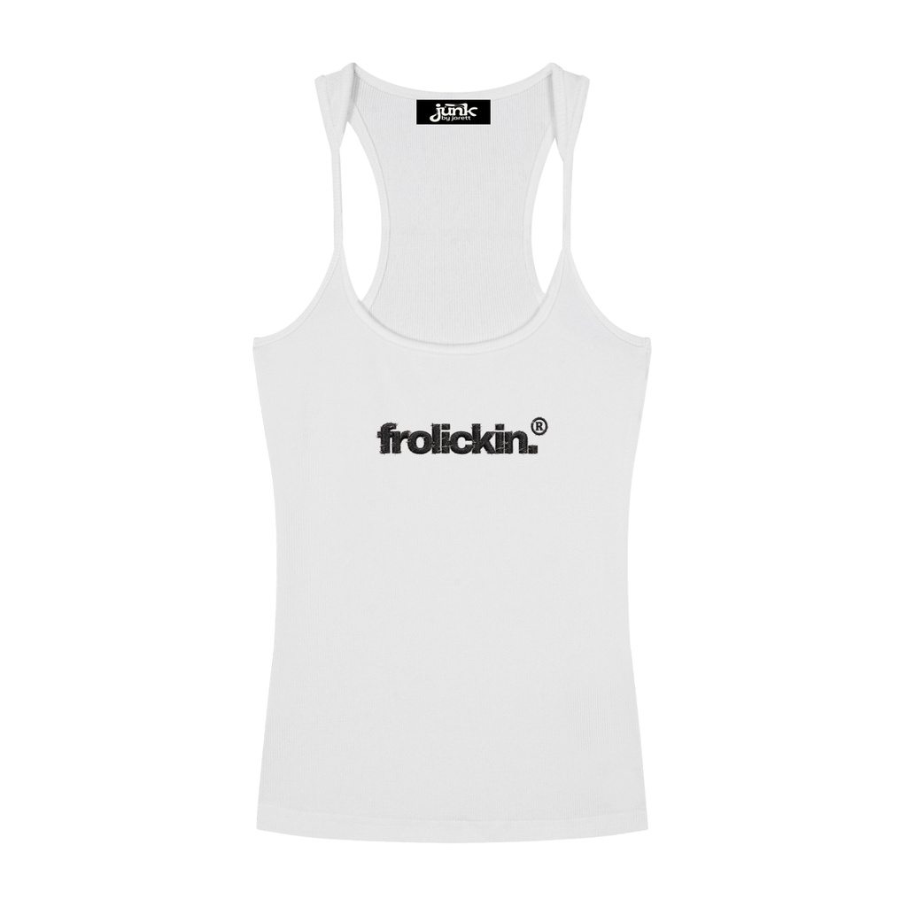 slim fit raceback tank