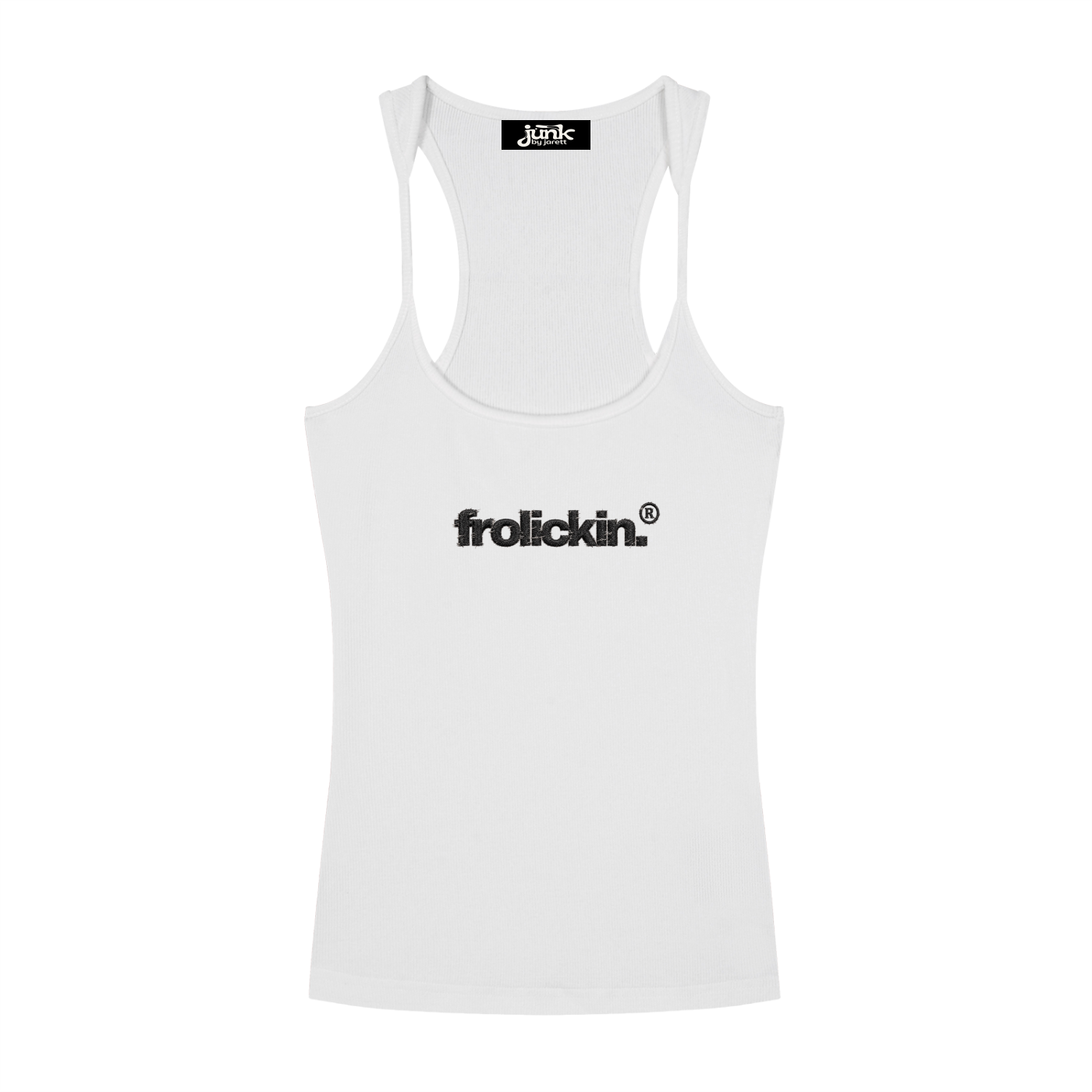 slim fit raceback tank