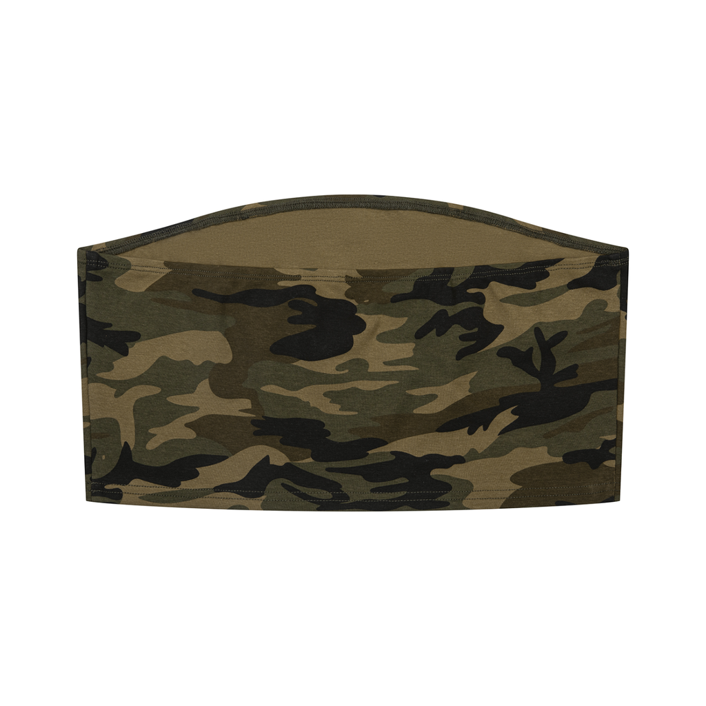 army camo tube top