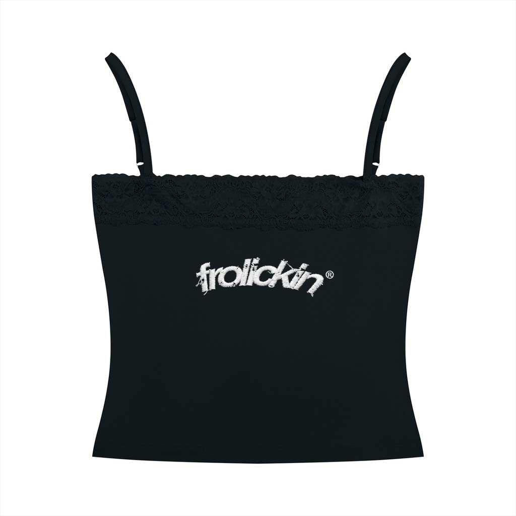 Women's Lace Trim Cami Tank Top