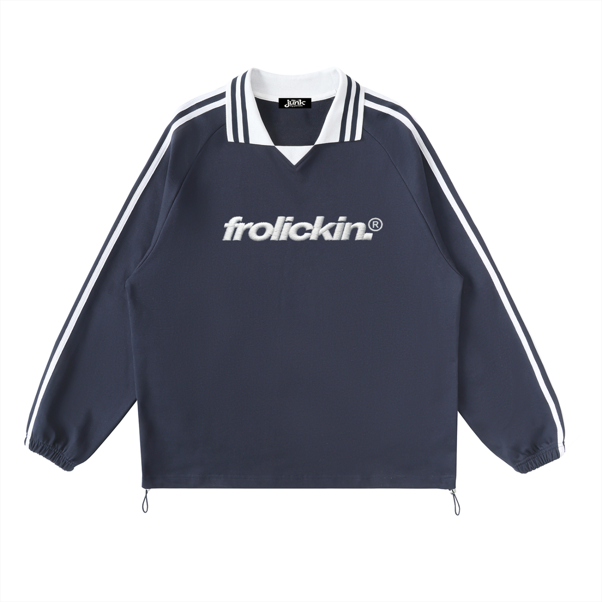 the CLASSIC feaux embroidered print jumper