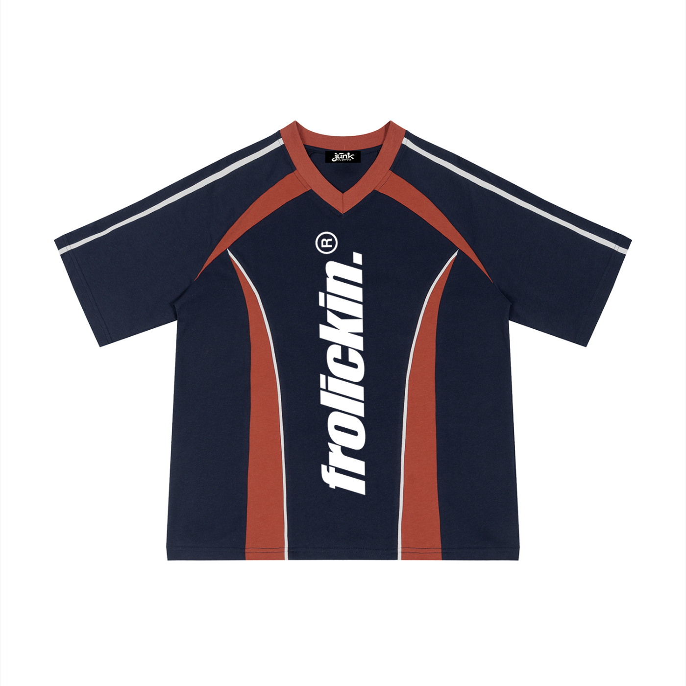 v neck jersey