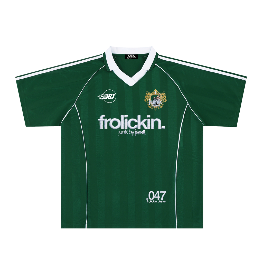 a frolickin. desire soccer jersey